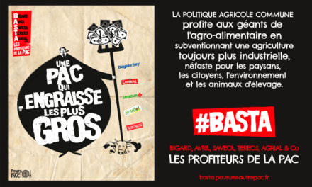 Pour une Autre PAC lance la campagne #BASTA