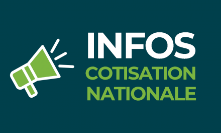 Information cotisations nationales 2022