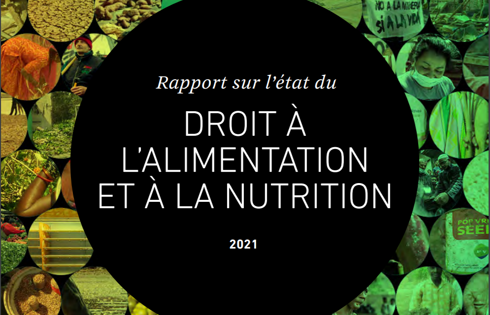 Rapport sur l’état du droit à l’alimentation et à la nutrition 2021