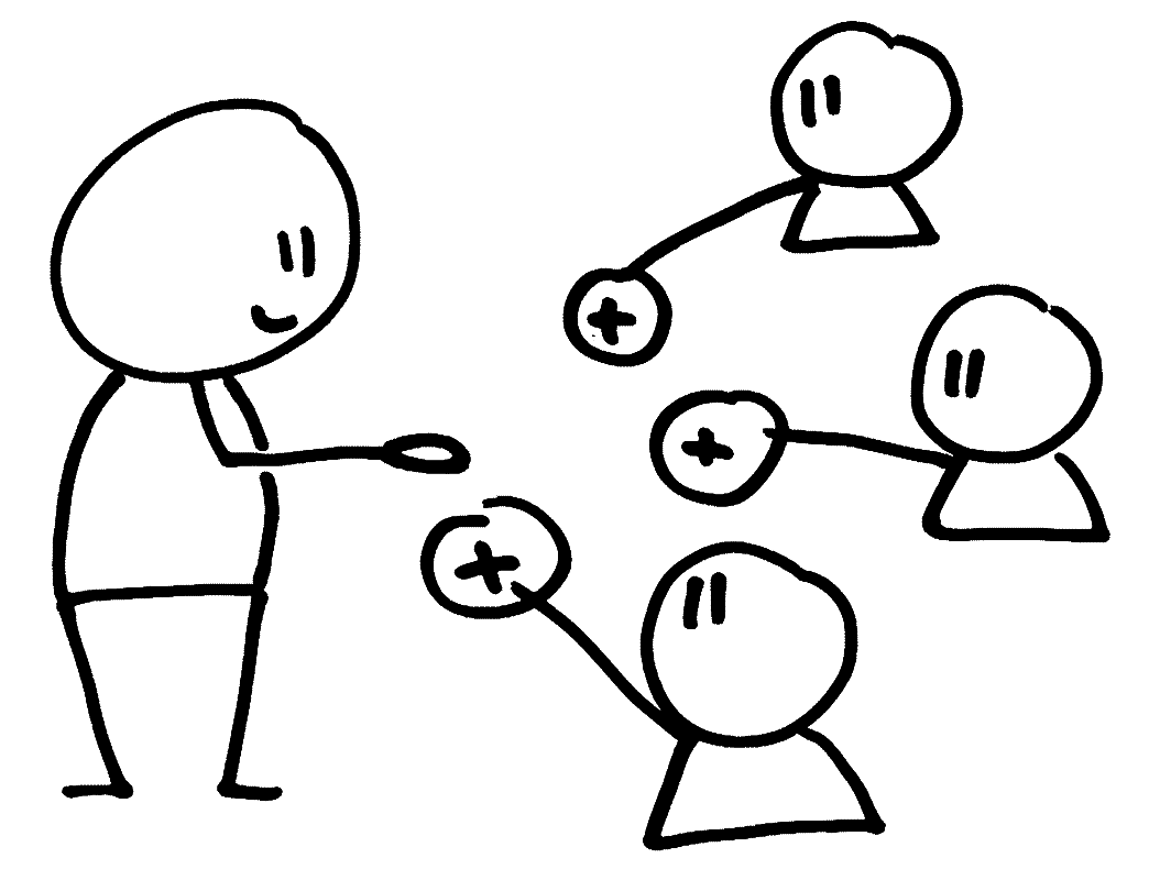 apport-qualite-positif-flatter-reussite-solidarite-ensemble-equipe-partage