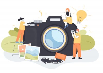 La question du droit lié aux photographies