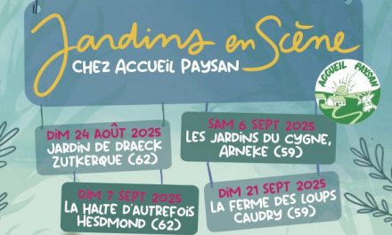Jardins en Scène chez Accueil Paysan : réservez vos dates !