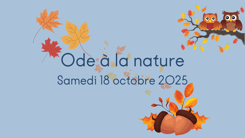 Ode à la Nature à l’Etang Présent