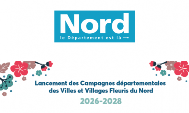 Lancement de la campagne 2026 des villes et villages fleuris du Nord