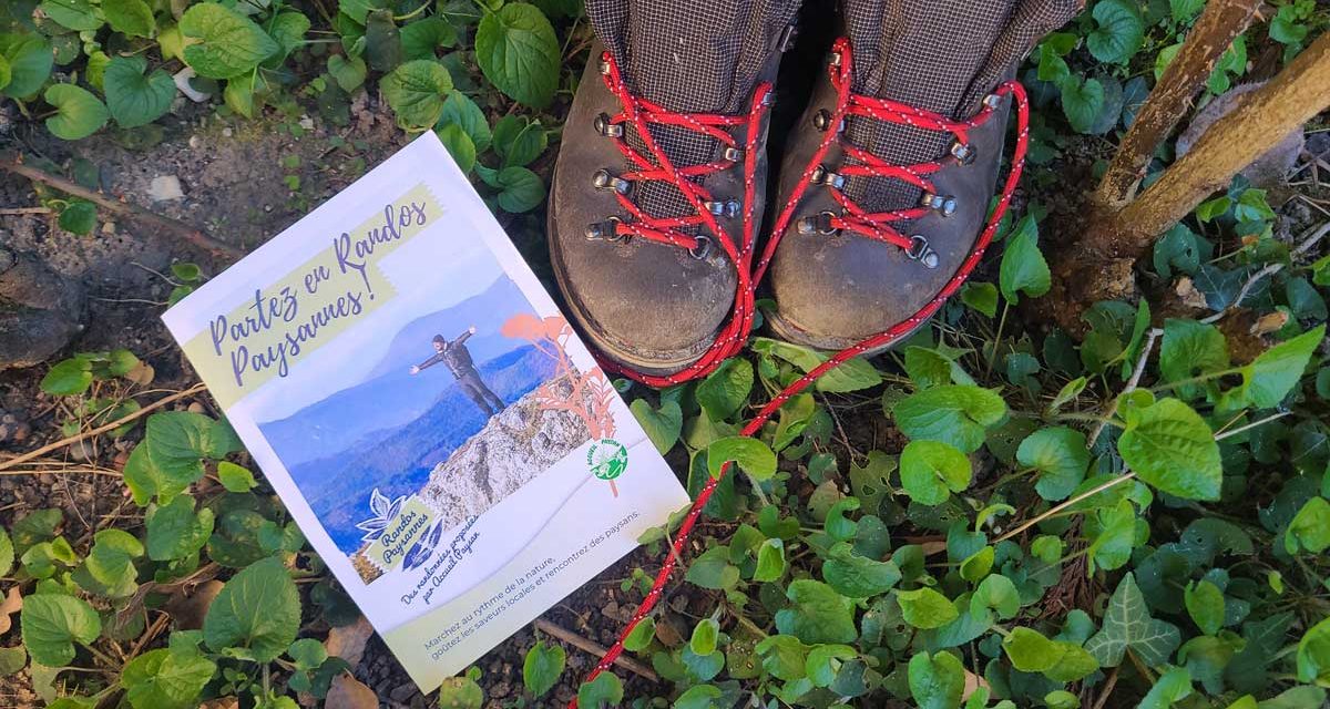 Faire la promotion des Randos Paysannes : AP Jura au Salon du randonneur de Lyon