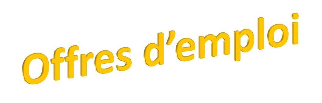 Des offres d’emploi à diffuser