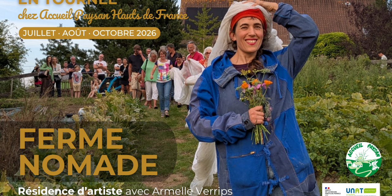 Une ferme nomade dans les Hauts-de-France