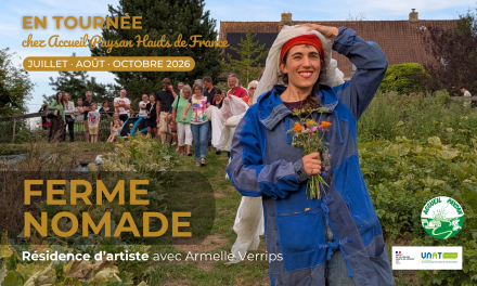 Une ferme nomade dans les Hauts-de-France
