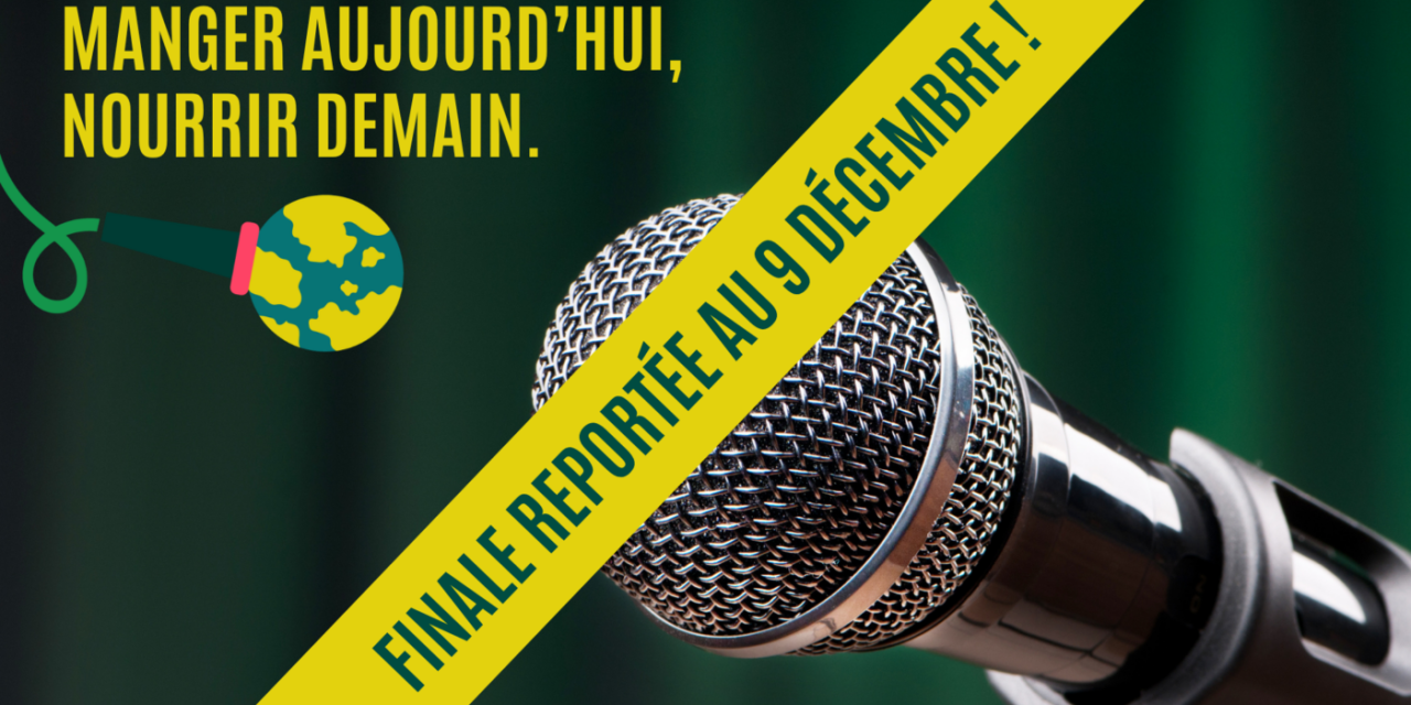 Le concours d&rsquo;éloquence reporté au 9 décembre