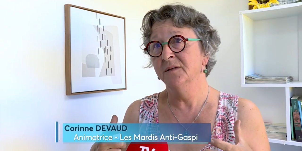 Corinne sur TV Vendée pour les mardis anti-gaspi